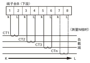 如使用改進型，還可利用第四個CT測量N相。